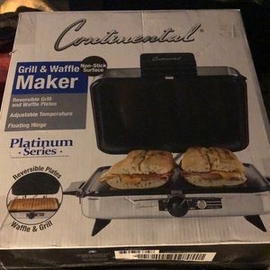 Grill & Waffle Maker